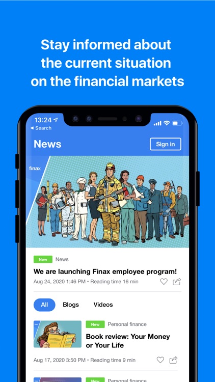 Finax: Finance and Investing