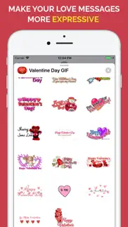 happy valentine's day gif iphone screenshot 4