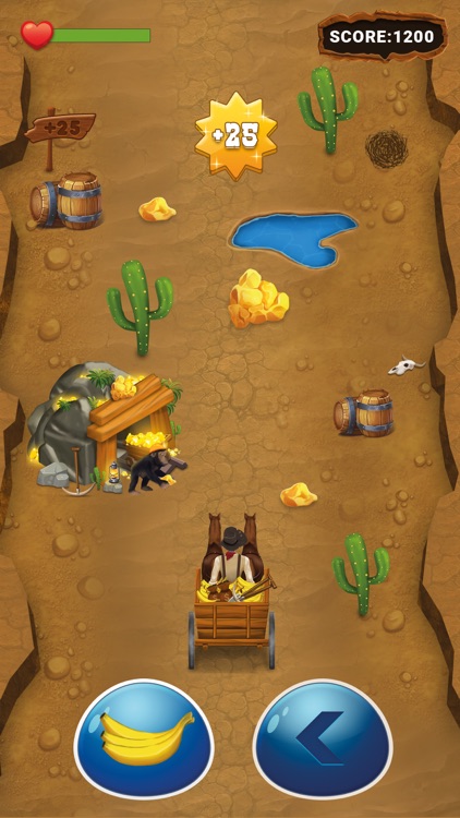 Banana Gold Rush - Miner Run