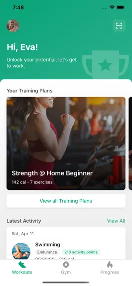 Game screenshot Fitness Point Member App apk