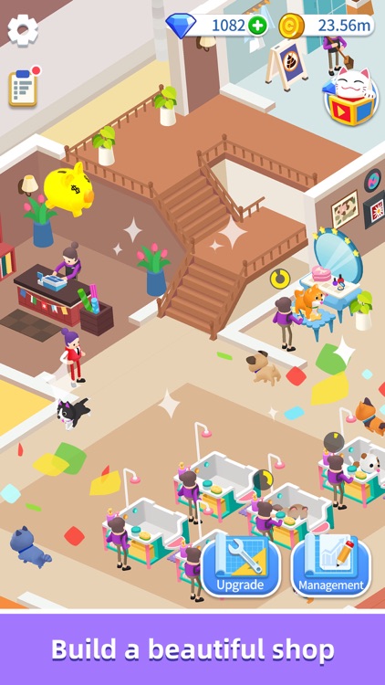 Idle Pet Salon screenshot-3