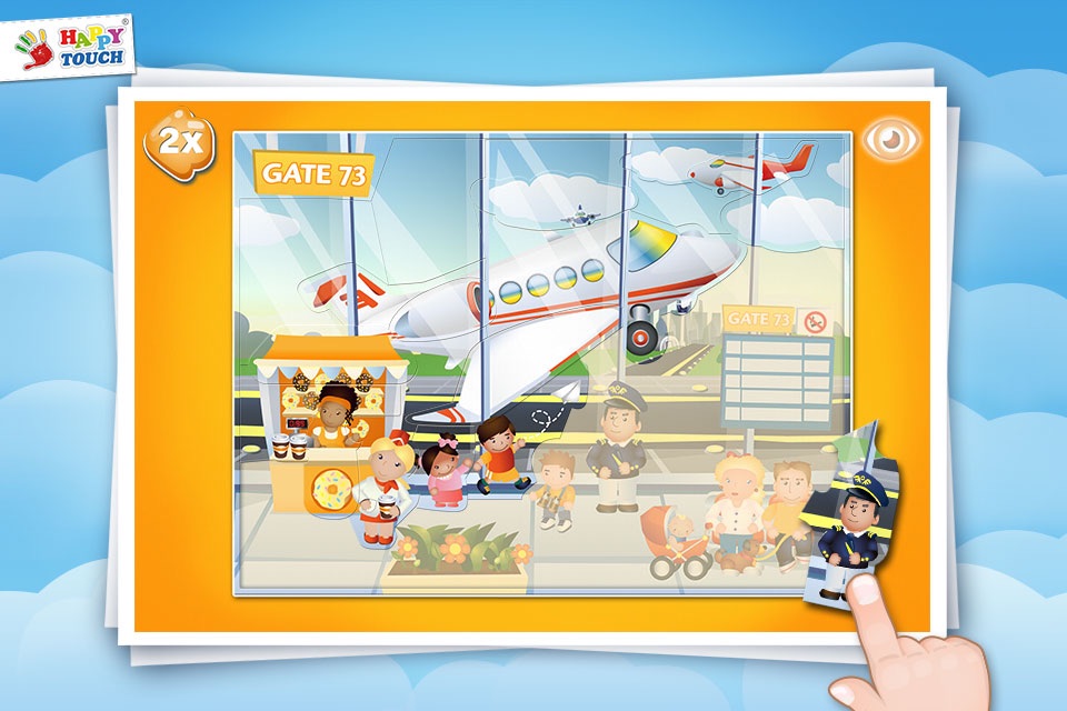 AIRCRAFT-PUZZLE Happytouch® screenshot 4