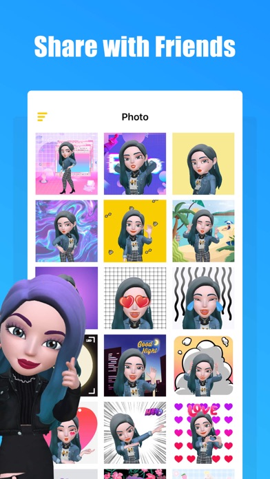 Avatar Maker-Facemoji Sticker Screenshot on iOS