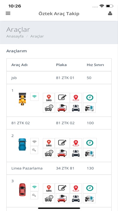 Öztek Araç Takip screenshot 2