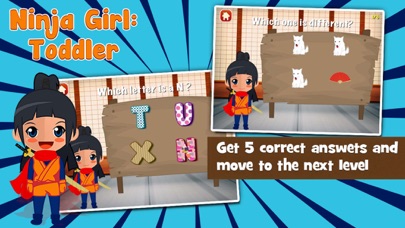 How to cancel & delete Ninja Girl Games for Toddlers from iphone & ipad 3