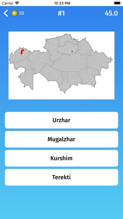 Kazakhstan: Provinces Map Game screenshot-4