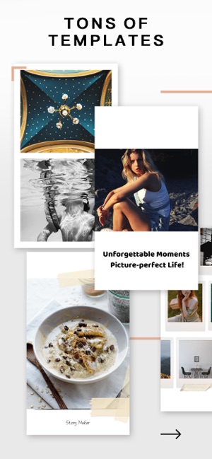Story Maker: IG快拍，極簡海報、拼圖制作工具(圖1)-速報App