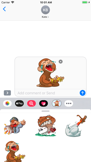 Monkey Stickers(圖6)-速報App