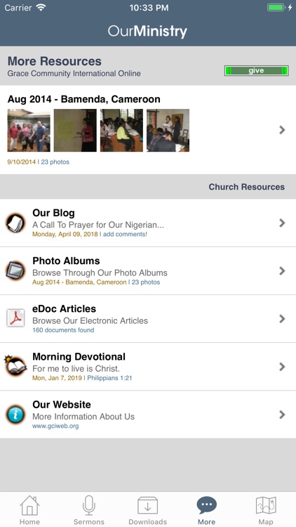 Grace Community International screenshot-3