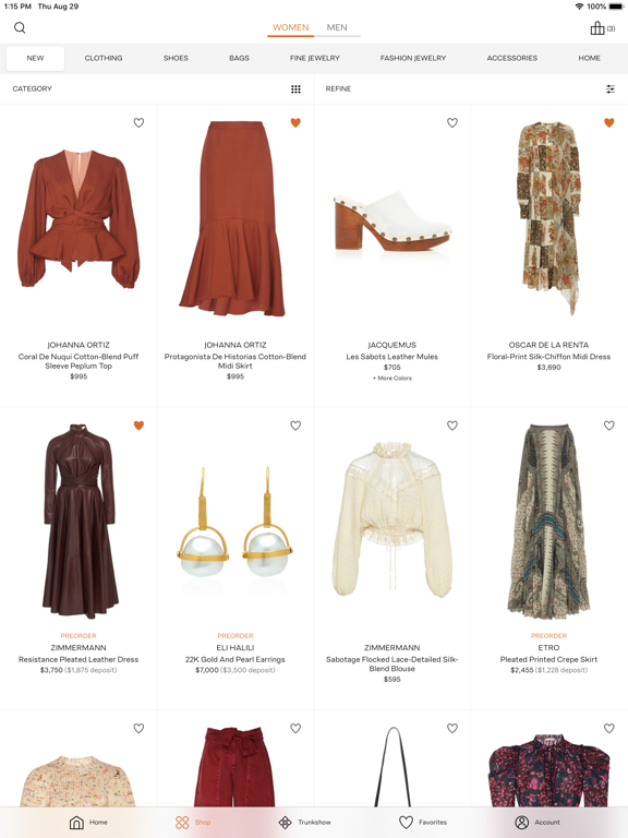 Moda Operandi screenshot