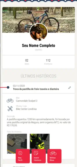 Game screenshot Histórico da Bike apk