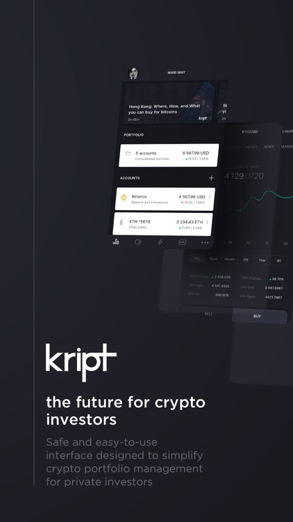 Kript - Portfolio Tracker app