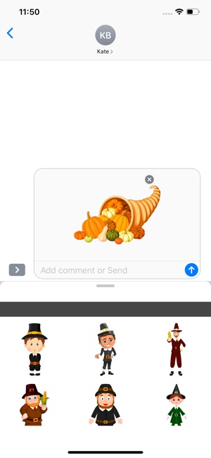 Happy Thanksgiving Day Emoji(圖4)-速報App