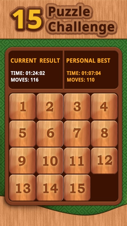 15 Puzzle Challenge.