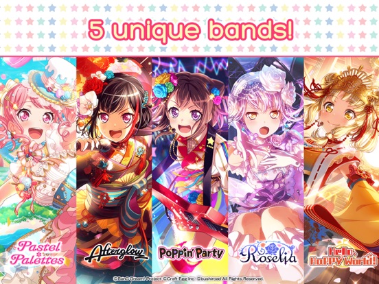 Bang Dream Girls Band Party By Bushiroad International Ios United States Searchman App Data Information - king hank on twitter yet roblox cant ban oders