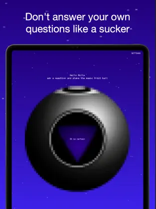 Captura 3 Magic 8 bit 8 ball iphone