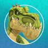 ギガントサウルスと滝 - iPhoneアプリ