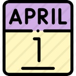 April Fools DaySticker