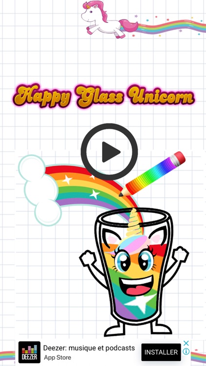 Happy Glass Unicorn Game screenshot-3