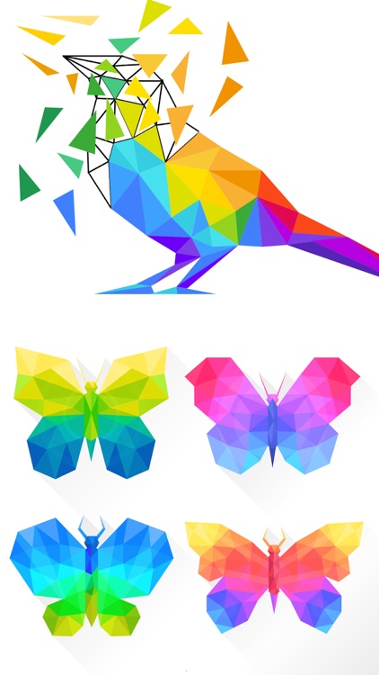 Low Poly Color Puzzle Art book screenshot-4