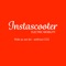 Instascooter’s shared Instascooter can be picked up and dropped off in designated zones