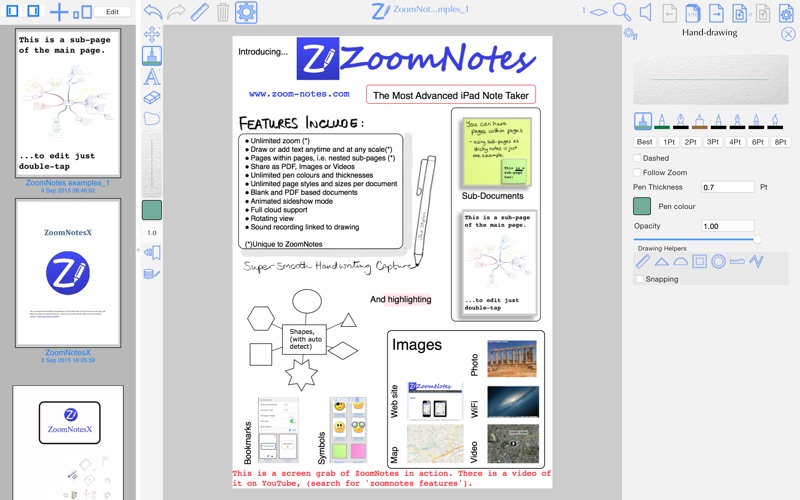 Zoomnotes