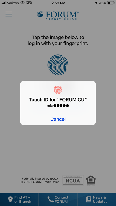 How to cancel & delete FORUM Credit Union from iphone & ipad 1