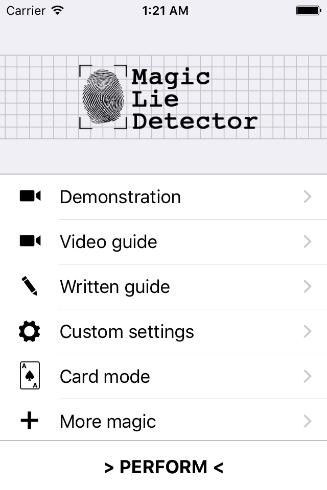 Magic Lie Detector screenshot 4