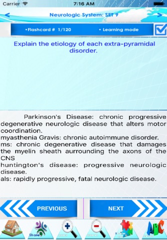 NCLEX Neurology 2600 note&Quiz screenshot 3