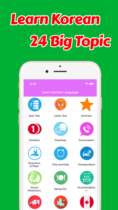 How to cancel & delete Learn Korean Phrases Annyeong from iphone & ipad 1