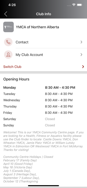 YMCA of Northern Alberta(圖5)-速報App