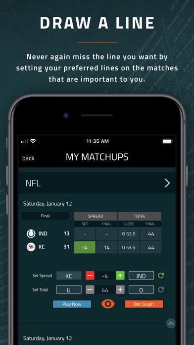 Covers Live – Betting manager screenshot 2