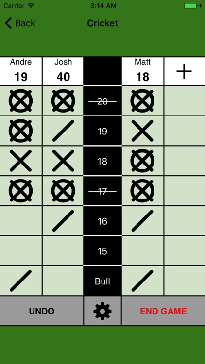 Simple Darts Scoreboard