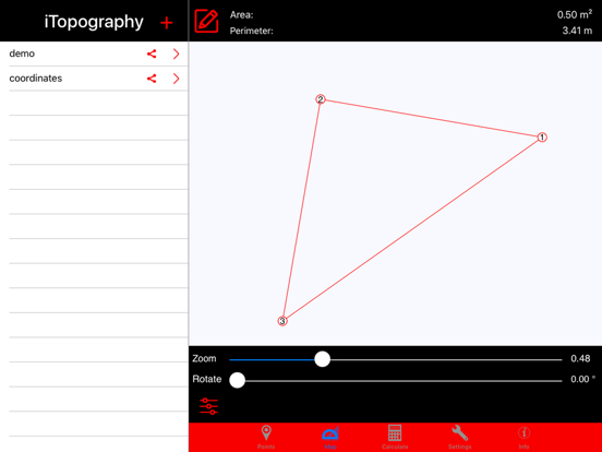 iTopography - Area Calculator iTopography - Area Calculator