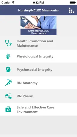 Game screenshot NCLEX RN Nursing Mnemonics apk