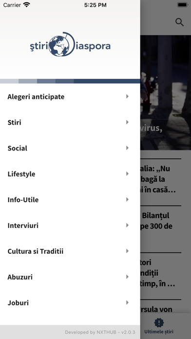 StiriDiaspora screenshot 2