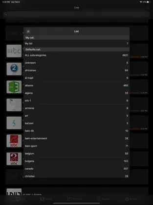 Captura de Pantalla 4 iProTV for iPtv & m3u content iphone