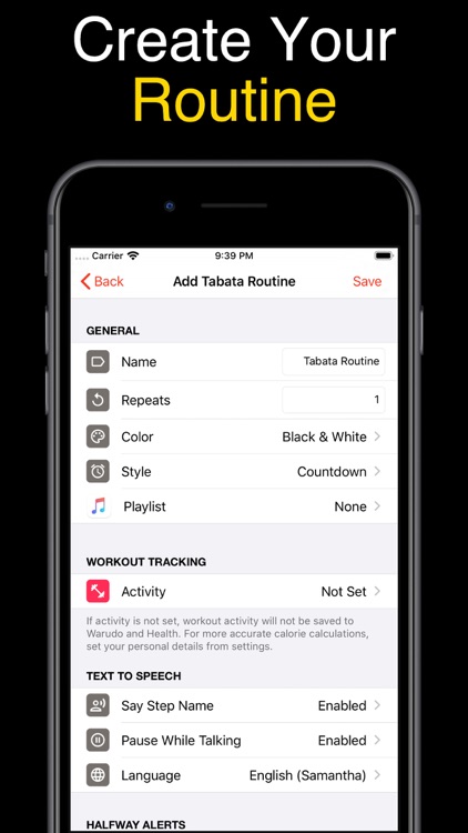 Warudo: Interval Workout Timer