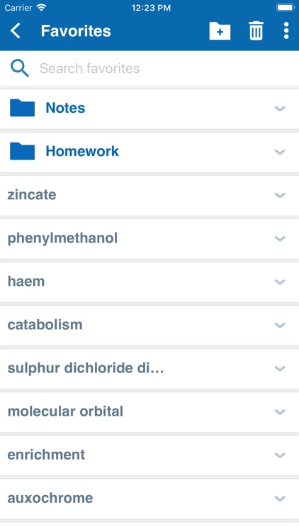 Oxford Dictionary of Chemistry screenshot-5