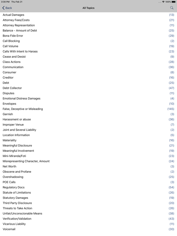 ARM Law screenshot