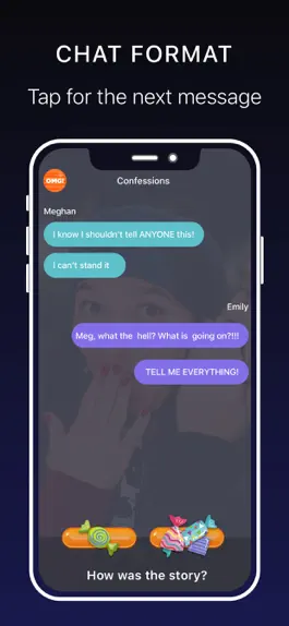 Game screenshot Chat Candy - Write Stories mod apk