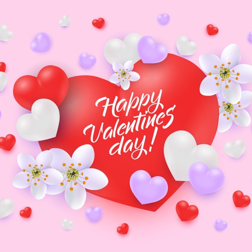 Happy Valentines Day! Stickers iOS App