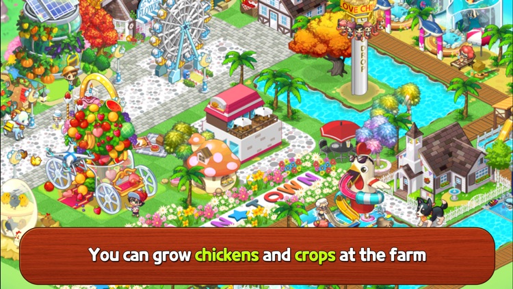 Happy Chicken Town screenshot-4