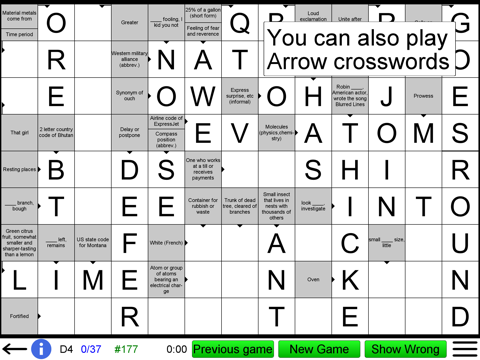 Crossword Unlimited + screenshot 2