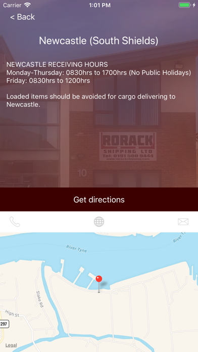 RoRack Shipping screenshot 2