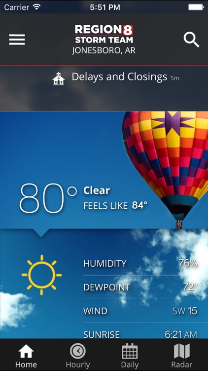 KAIT Region 8 Weather
