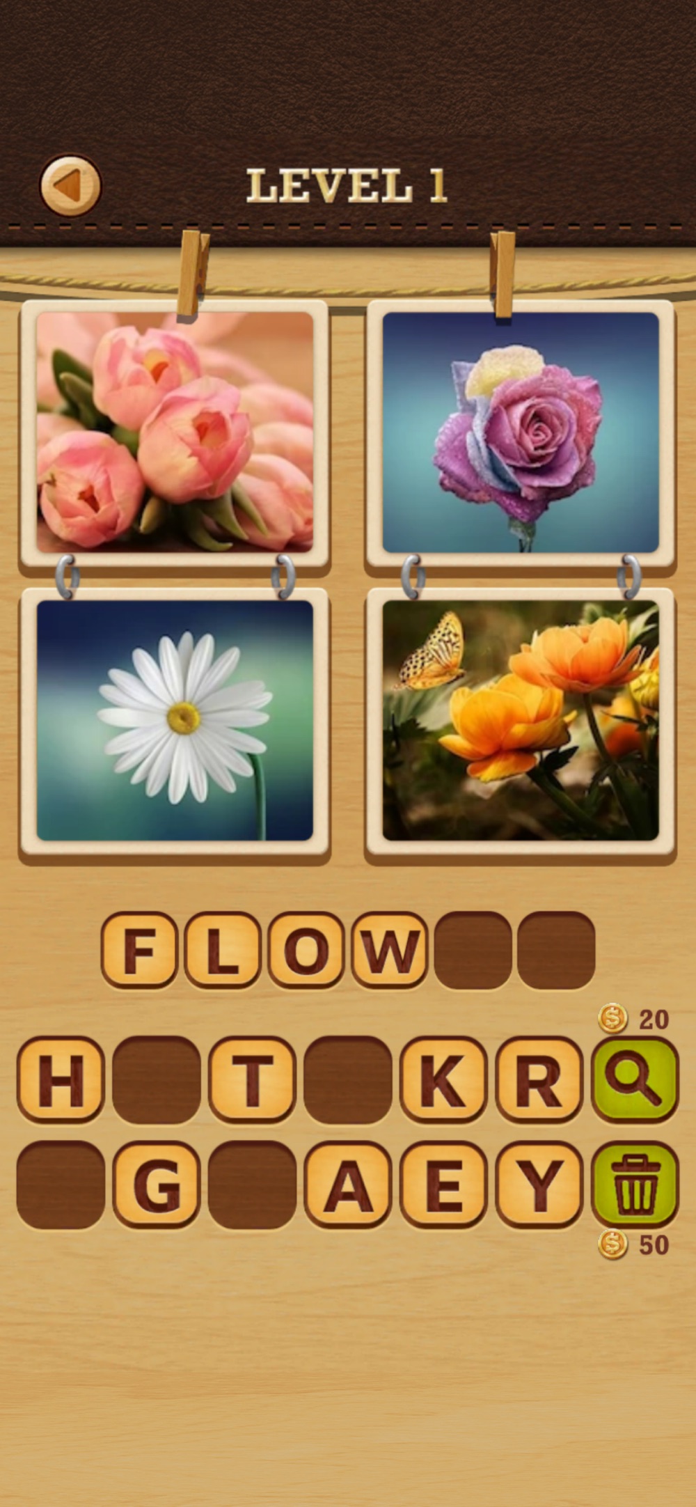 4 Pics Puzzle: Guess 1 Word hack tool