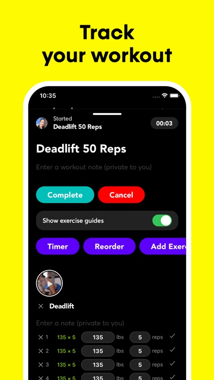 YAWA: Workout, Track, Share