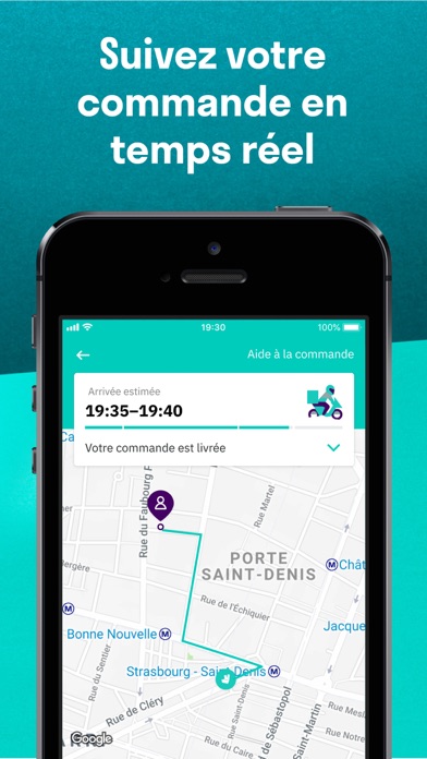 Deliveroo: livraison de plats Deliveroo: livraison de plats