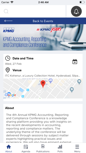 KPMG India Accounting Event(圖3)-速報App